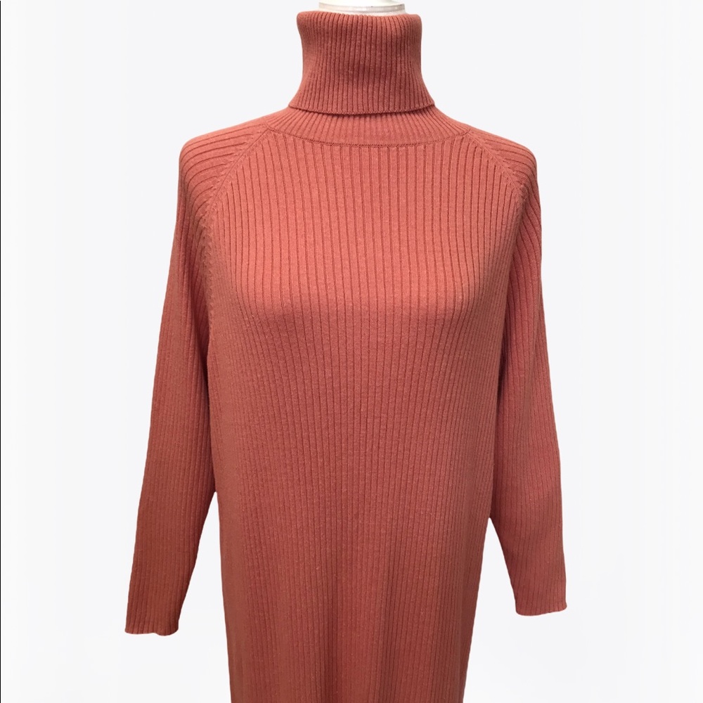 Free People knit Turtleneck Catalina Sweater Midi Dress XS/S - Picture 11 of 17